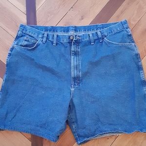 Men's jean shorts